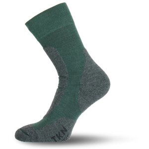 Ponožky Lasting TKN zelená/šedá L (42-45)