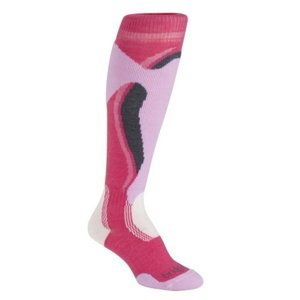 Ponožky Bridgedale Control Fit Midweight Women´s 311 raspberry/pink L (7-8,5)