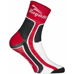 Ponožky Rogelli COOLMAX, červené 007.116 L (40-43)