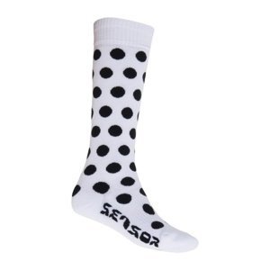 Ponožky Sensor Thermosnow Dots bílé 15200063 9/11 UK