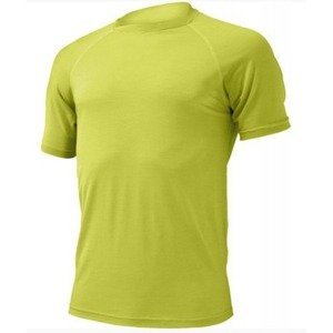 Pánské vlněné triko Lasting Quido 6969 žlutá XL