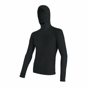 Pánské triko s kapucí Sensor MERINO DOUBLE FACE černé 16200084 XXL