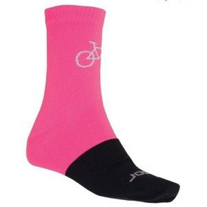 Ponožky Sensor Tour Merino růžová černá 16100072 6/8 UK