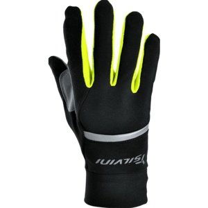 Unisex rukavice Silvini Isonzo UA905 black-neon M