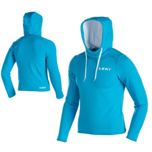 Mikina Leki Hoodie men 34402 modrá XL