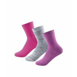 Ponožky Devold DAILY LIGHT KID SOCK 3 pack SC 592 023 A 181A XS (28-30)