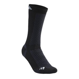 Ponožky CRAFT Warm 2-pack 1905544-999900 - černá 43-45