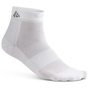 Ponožky CRAFT Mid 3-pack 1906060-900000 - bílá 34-36