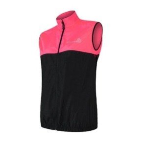 Pánská vesta Sensor Neon černá reflex/růžová 18100041 S