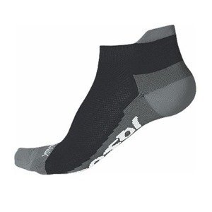 SENSOR ponožky Race Coolmax Invisible černá/šedá 1041008-17 3/5 UK
