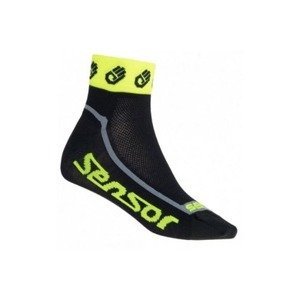 SENSOR ponožky Race Lite ručičky reflexní žlutá 17100117 9/11 UK