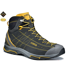 Boty ASOLO Nucleon Mid GV Graphite/Yellow A147 10 UK