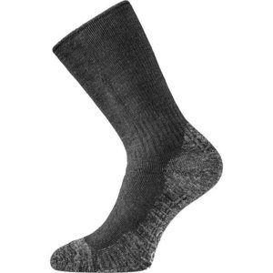 Ponožky Lasting WSM-909 černé vlněné L (42-45)