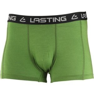Vlněné boxerky Lasting NORO 6060 zelené L