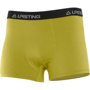 Vlněné boxerky Lasting NORO 6060 zelené XXL