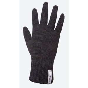 Pletené Merino rukavice Kama R102 110 černá M