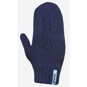 Pletené Merino rukavice Kama R105 108 tmavě modrá S