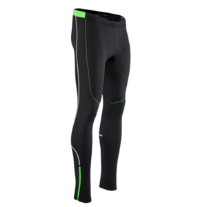 Pánské elastické zateplené kalhoty Silvini RUBENZA MP1319 black green XL