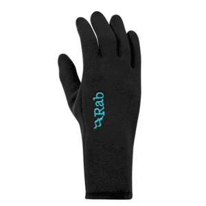 Rukavice Rab Power Stretch Contact Glove Women's black/BL L