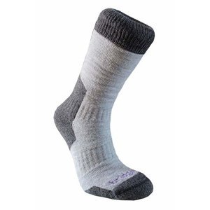 Ponožky Bridgedale Explorer Heavyweight Merino Comfort Boot Women's grey/801 L (7-8,5)
