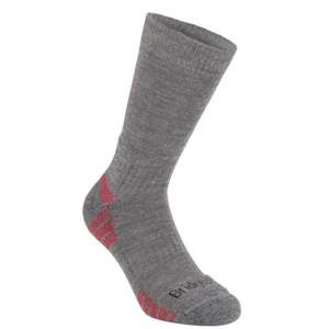 Ponožky Bridgedale Hike Lightweight Merino Performance Boot grey heather/124 M (5-6,5)