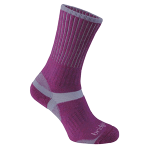 Ponožky Bridgedale Merino Hiker Women's plum/350 S (3-4,5)