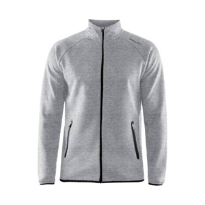 Mikina CRAFT Emotion Full Zip 1905782-950000 - šedá XXL