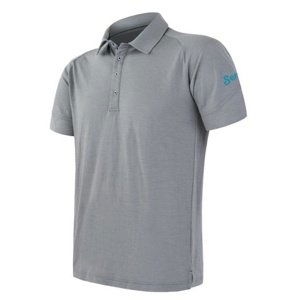 Pánské polo triko Sensor Merino Active, šedá 19100003 S