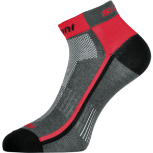 Cyklistické ponožky Silvini Plima UA622 charcoal-red 39-41