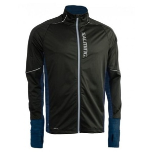 Bunda Salming Thermal Wind Jacket Men Black/Blue Melange M