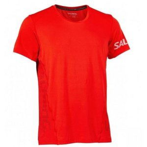 Pánské triko Salming Laser Tee Men Fiery Red XL