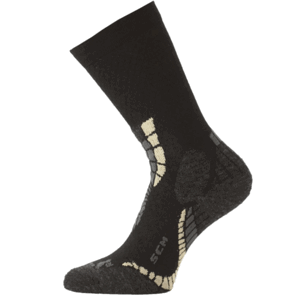 Merino ponožky Lasting SCM 907 černé S (34-37)