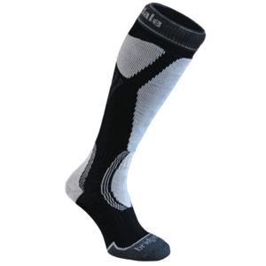 Ponožky Bridgedale Ski Easy On black/light grey/035 M (6-8,5) UK