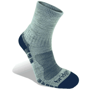 Ponožky Bridgedale Hike Lightweight Merino Performance Ankle silver/navy/810 L (9-11,5) UK