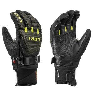 Rukavice LEKI Race Coach C-Tech S 649807301 black/ice/lemon 10