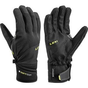 Rukavice LEKI Progressive 3 S (643884302) black/lime 8