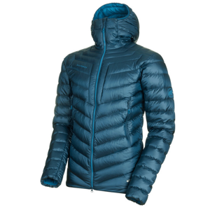 Pánská bunda Mammut Broad Peak IN Hooded Jacket Men wing teal saphire 50266 (1013-00260) XL