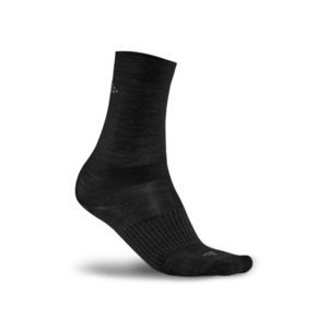 Ponožky CRAFT 2-Pack Wool Line 1907903-999000 - černá 40-42