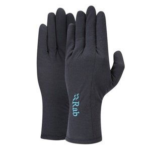 Rukavice Rab Merino+ 160 Glove Women's ebony XL