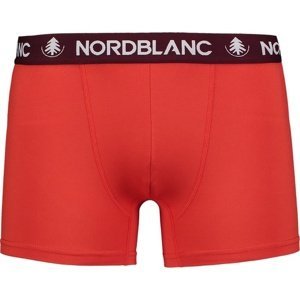 Pánské boxerky Nordblanc Depth červená NBSPM6865_CVN S