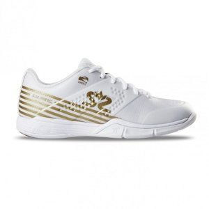 Boty Salming Viper 5 Shoe Women White/Gold 4 UK