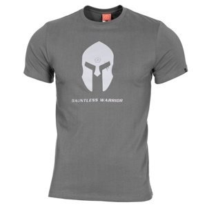 Pánské tričko PENTAGON® Spartan helmet wolf grey XXXL