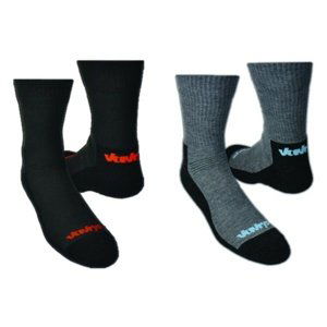 Ponožky Vavrys TREK CMX 2-pack 28326-87 černá+šedá XL (43-45)