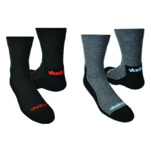 Ponožky Vavrys TREK CMX 2-pack 28326-87 černá+šedá M (37-39)