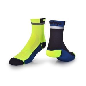 Ponožky VAVRYS CYKLO 2020 2-pa 46220-200 žlutá 34-36