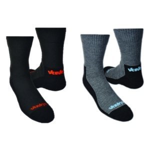Ponožky Vavrys TREK CMX 2-pack 28326-87 černá+šedá 40-42