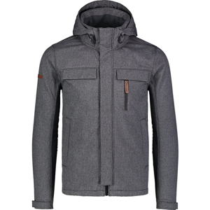 Pánská zateplená softshell bunda Nordblanc Grasp NBWSM7173_GRM L