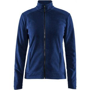 Dámská mikina CRAFT Casual Fleece 1907220-395000 tmavě modrá XS