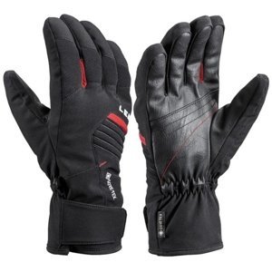 Lyžařské rukavice LEKI Spox GTX black/red 7