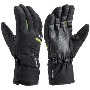 Lyžařské rukavice LEKI Spox GTX black/lime 8.5